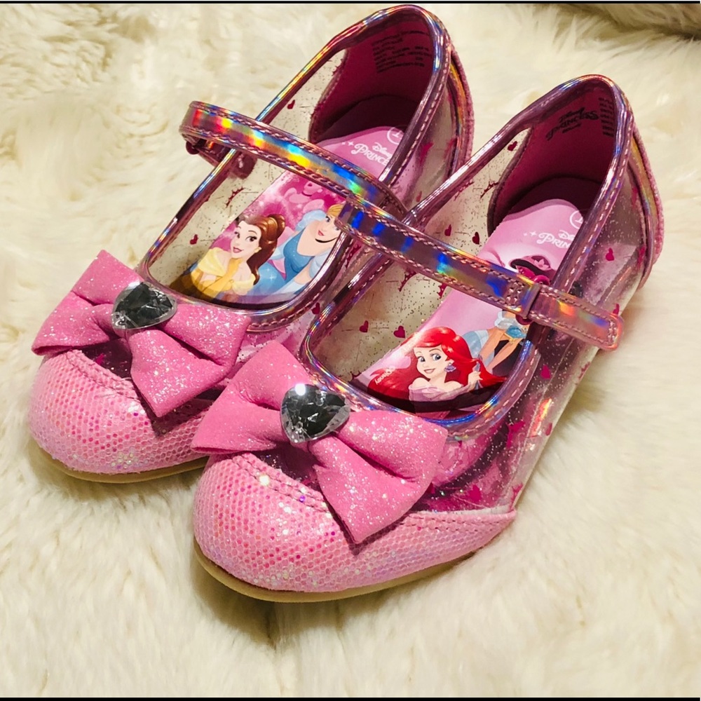 Disney Princess girls heel shoes